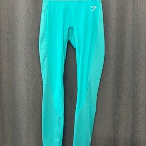Women’s small gymshark teal leggings